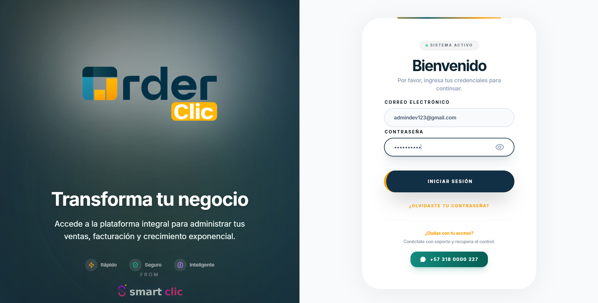 Plataforma POS & SaaS para Gestión Comercial